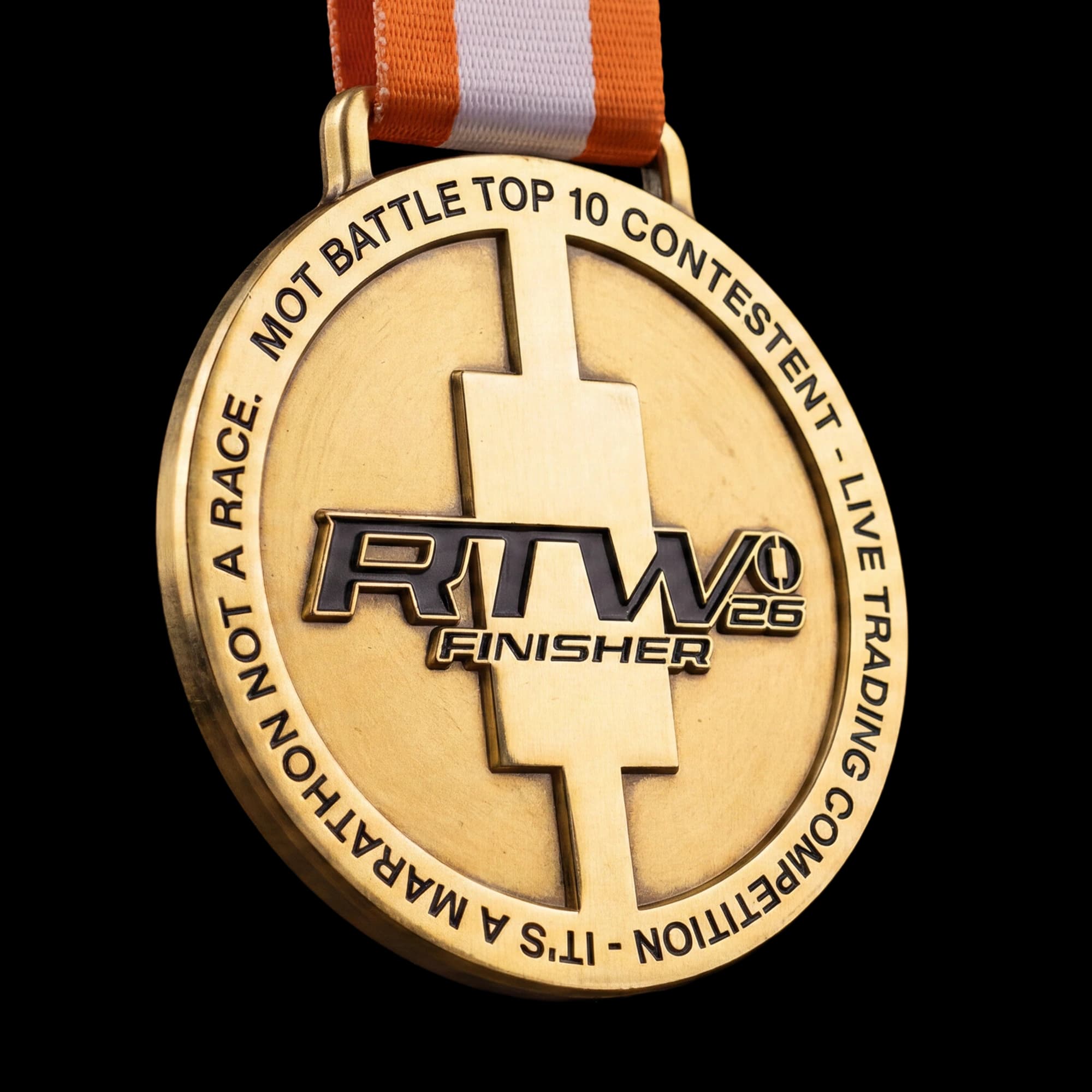 RTW 26 finisher medal