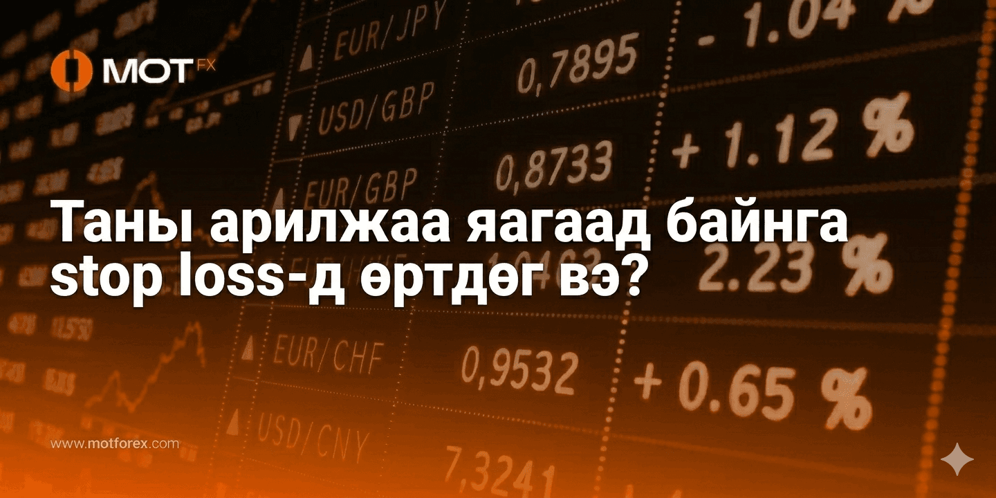 Таны арилжаа яагаад байнга stop loss-д өртдөг вэ?
