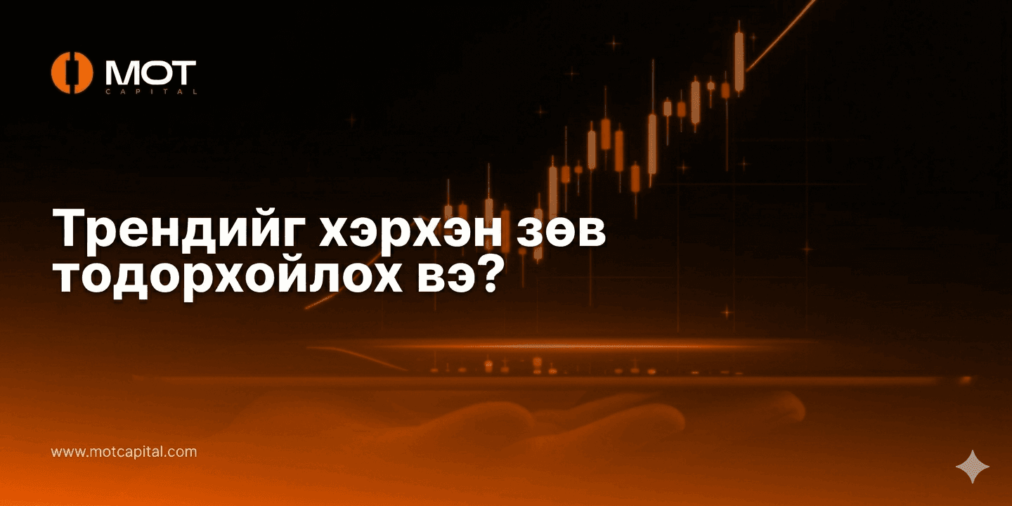 Трендийг хэрхэн зөв тодорхойлох вэ?