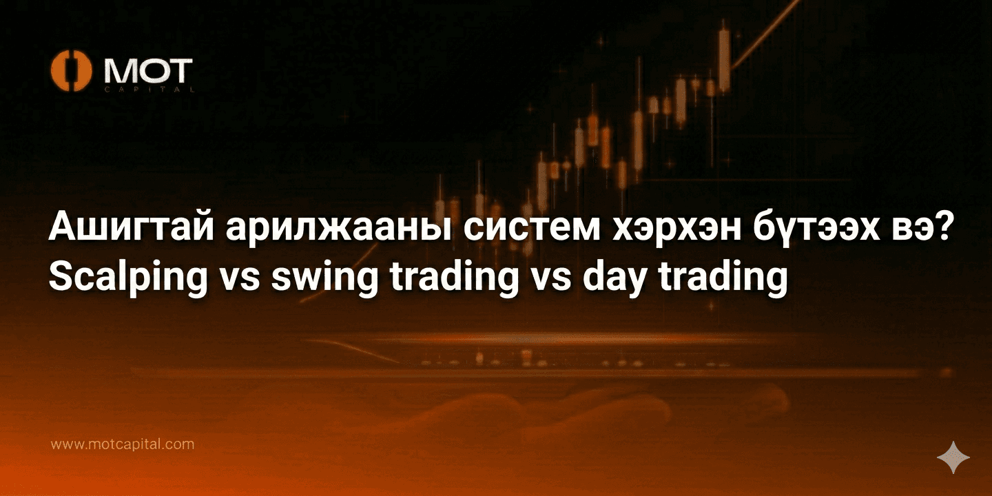 Ашигтай арилжааны систем хэрхэн бүтээх вэ? Scalping vs swing vs day trading