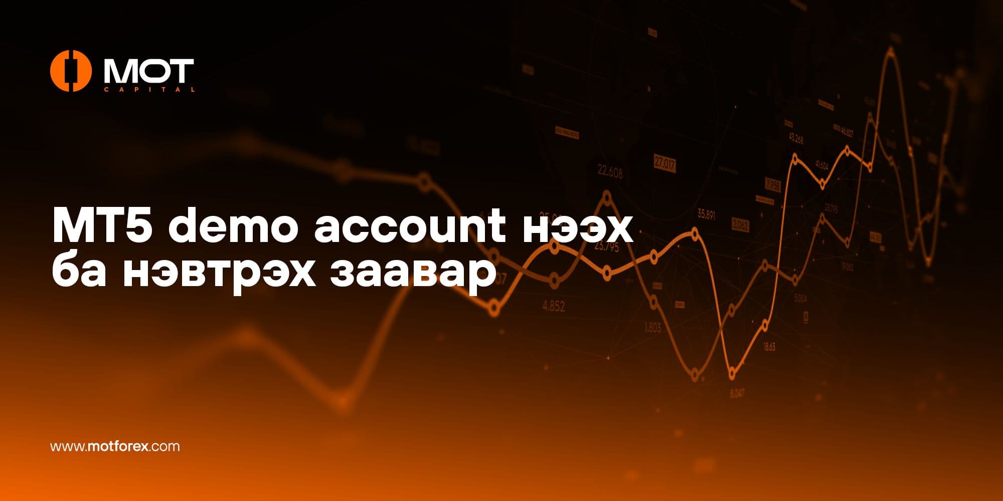 Metatrader5 (MT5) дээр Demo Account нээх ба нэвтрэх заавар