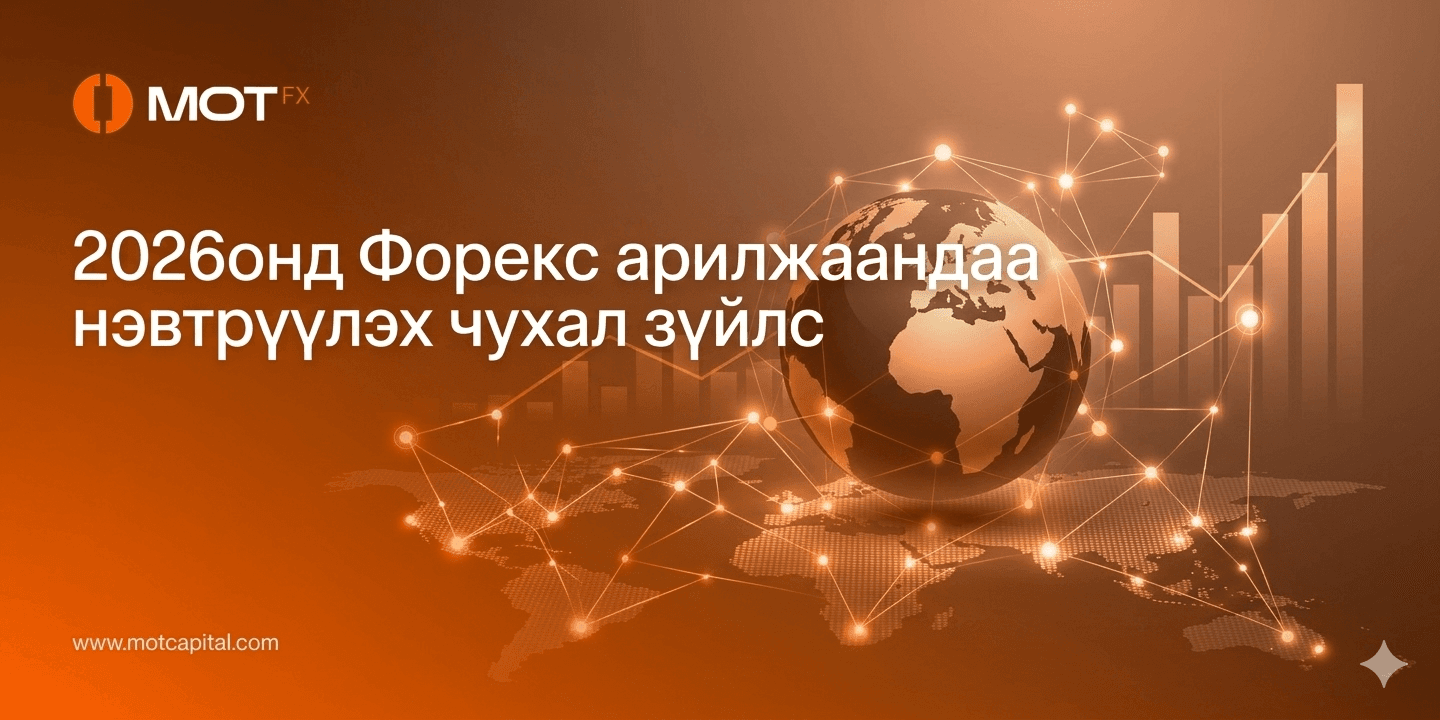 2026 онд Форекс арилжаандаа нэвтрүүлэх чухал зүйлс