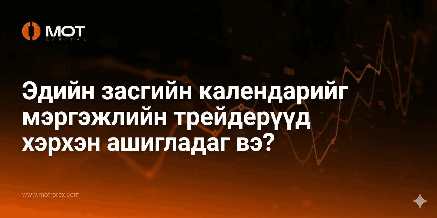 Эдийн засгийн календарийг мэргэжлийн трейдерүүд хэрхэн ашигладаг вэ?